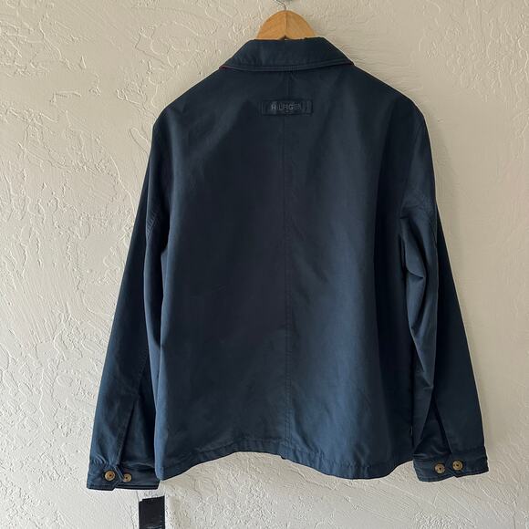 TOMMY HILFIGER | Mens Soft Shell Full Zip Jacket $175 NEW Size M Navy Normcore - Picture 3 of 13
